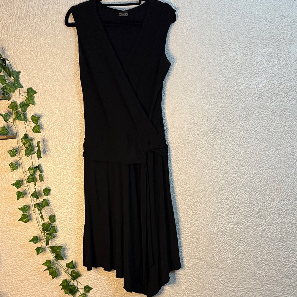 Vixen Black Asymmetrical Dress